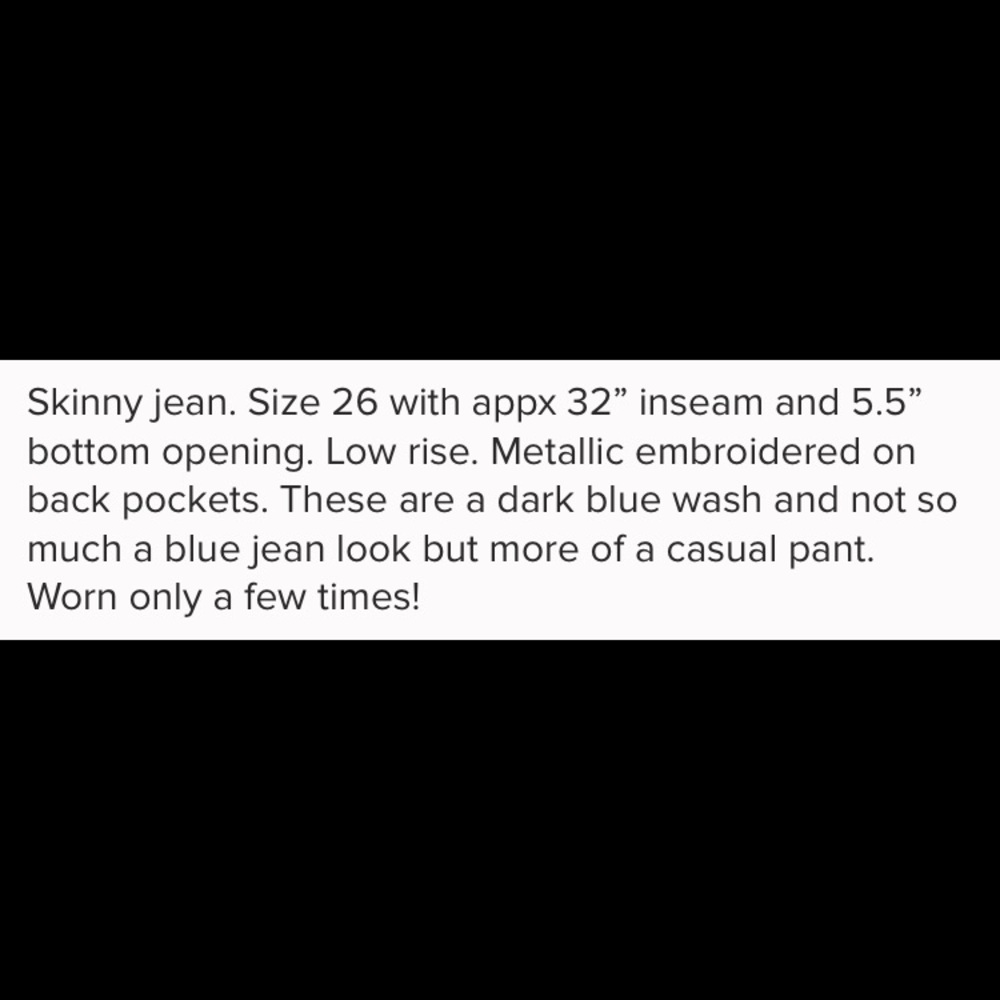 Rock Revival skinny jeans